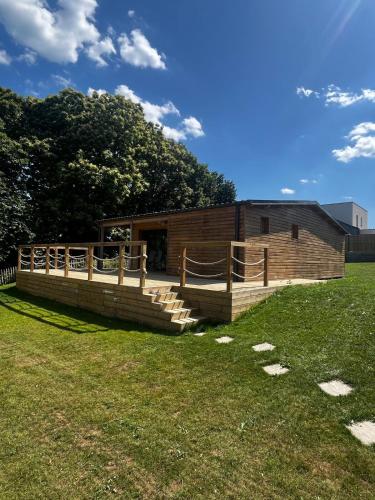 Cocooning chalet avec vue sur mer