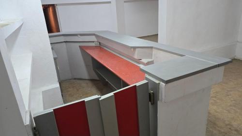 Empty Hall Space with Kitchen Bar & 2 Bathrooms - No Beds, No Bedrooms, No Hot Water, Not Suitable for Living Accommodation