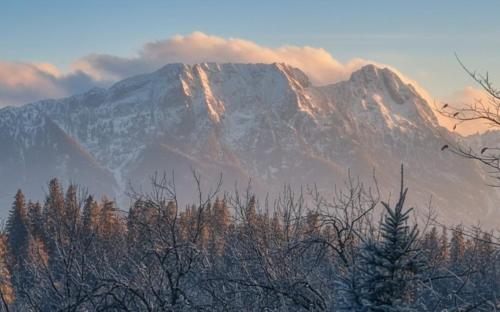 Een algemene foto van de bergen of uitzicht op de bergen vanuit het vakantiehuis