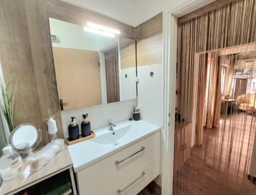 Et badeværelse på Apartman Marija