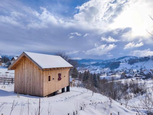 Wezly Tiny House semasa musim sejuk