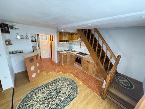 Køkken eller tekøkken på Casa Stana