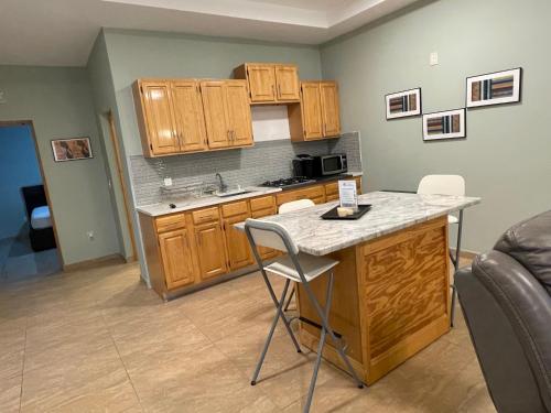 Køkken eller tekøkken på Spencer Residencial APARTAMENTOS