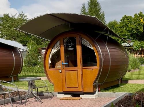 Schlaffässer Ferienhaus Berger