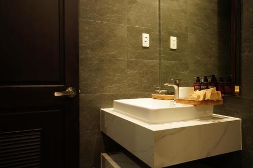 Et badeværelse på Annam Saigon Home