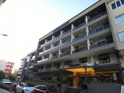 Bygningen som hotellet ligger i