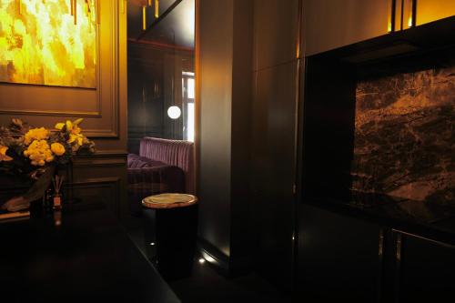 Et opholdsområde på Kobilyanska Street Luxury Suites