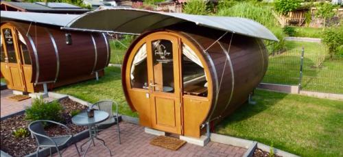 Schlaffässer Ferienhaus Berger