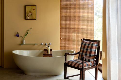 Et badeværelse på Tamodi Estate