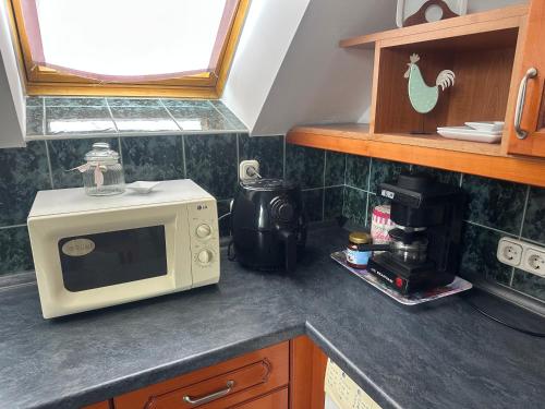 Køkken eller tekøkken på Tavaszmező