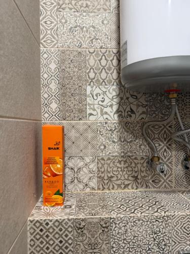 Phòng tắm tại Bamboo Beach Tsikhisdziri