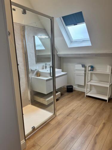 Et badeværelse på Villa du Parc de Scey