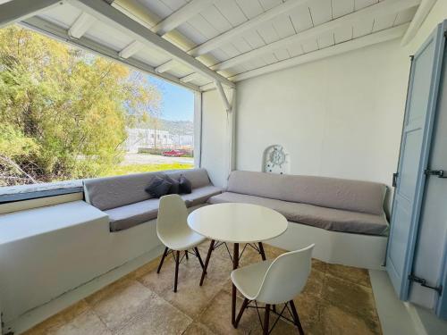 Et opholdsområde på Traditional Mansion in Mykonos