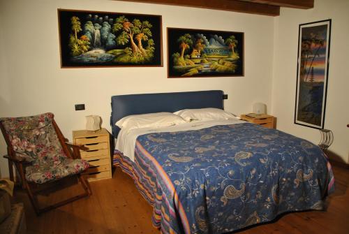 Giường trong phòng chung tại Bed & Breakfast Gemma