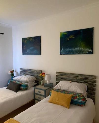 Llit o llits en una habitació de Vicky holiday home