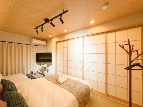 Compass201 1min walk from station 5 guests no elevator Free WiFi