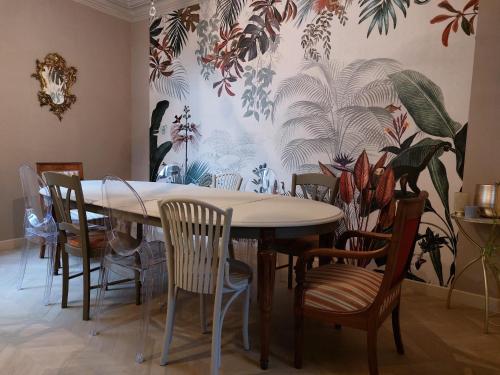 Et opholdsområde på La maison Zola