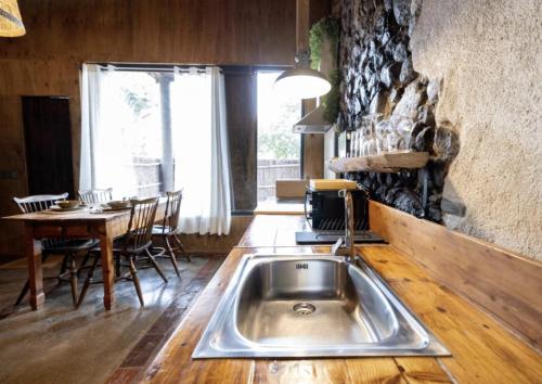 Køkken eller tekøkken på Can Masferrer