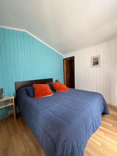 Postel nebo postele na pokoji v ubytování Aldea Bahiguana