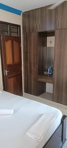Postel nebo postele na pokoji v ubytování Zaniti
