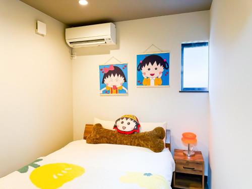 天下茶屋站步行4分钟 日式客厅一楼公寓 2卧可住4人 直达关西机场