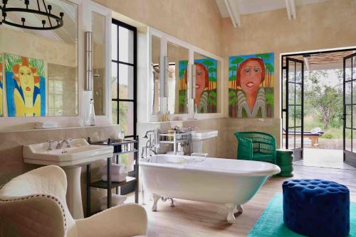 Phòng tắm tại Royal Malewane