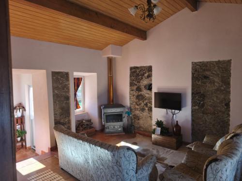 TV/trung tâm giải trí tại Casa dos Caseiros N2