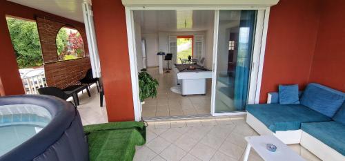 Et opholdsområde på HARMONY Appart Type Penthouse avec vue imprenable