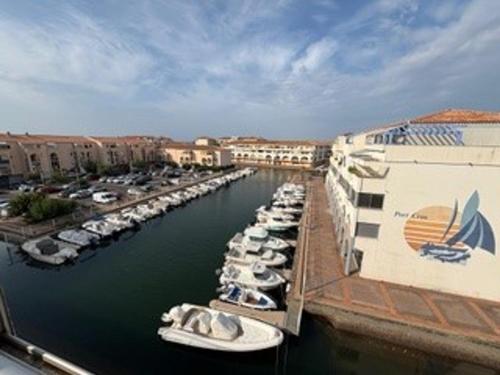 Appartement 2 pièces avec loggia vue canal, garage fermé et WIFI - FR-1-338-631