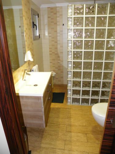 Koupelna v ubytování Hotel Noguera El Albir