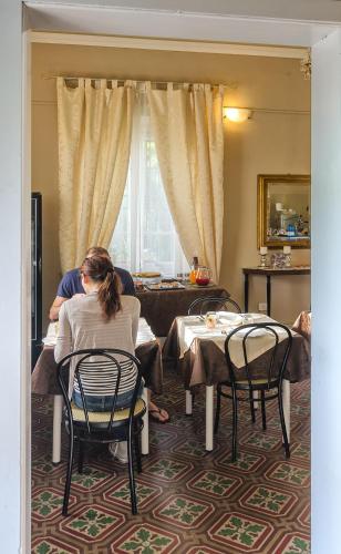 Posezení v ubytování B&B La Mimosa