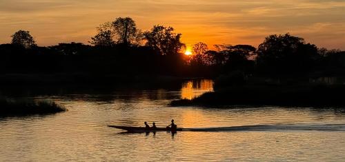 Naturlandskabet i nærheden af pensionatet