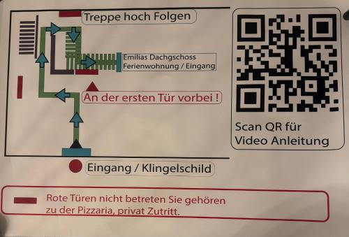 een afbeelding van een diagram van een elektronenstroomwervel bij Ferienwohnung-Emilia in Heinsberg