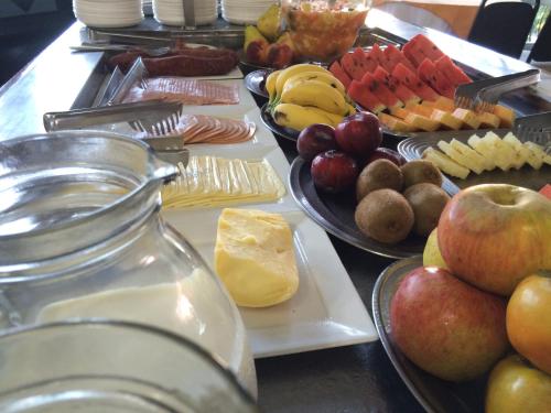 Eten bij of ergens in de buurt van het hotel

