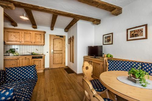 Η κουζίνα ή μικρή κουζίνα στο Residence Vila