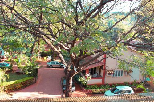 Jardín al aire libre en Hotel Malas