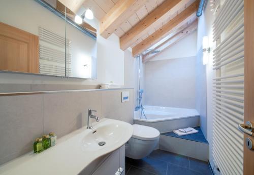 Et badeværelse på Chalet Belmont Penthouse