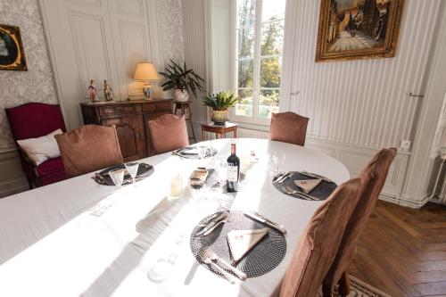 Et opholdsområde på Château de MontSablé