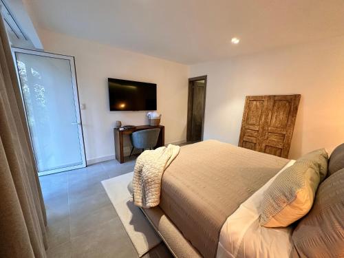Alux Suites TV 또는 엔터테인먼트 센터