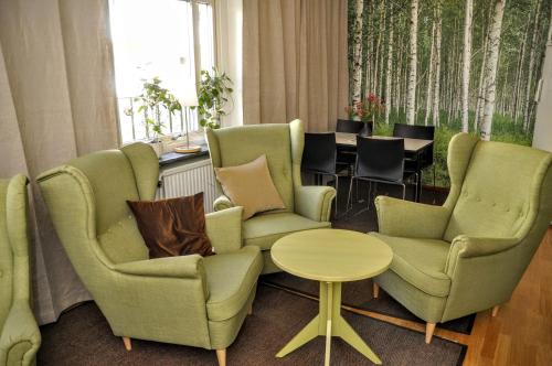 Ronneby Cityhotellにあるシーティングエリア