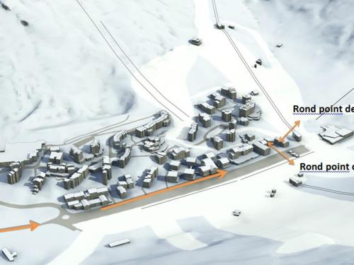 Appartement rénové avec balcon skis aux pieds à Tignes