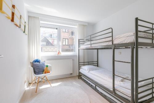 Blankeduyn Koksijde tesisinde bir odada yatak veya yataklar