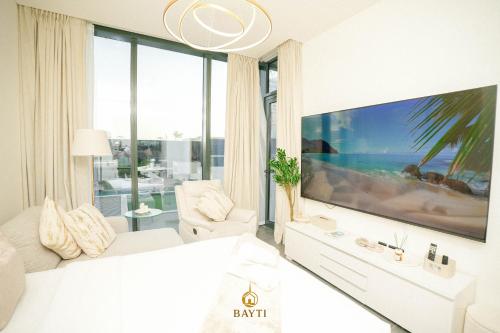 Evasion de luxe avec vue piscine, billard et lounge, à 15 minutes burj khalifa