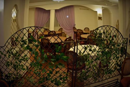 Χώρος καθιστικού στο Hotel Joy