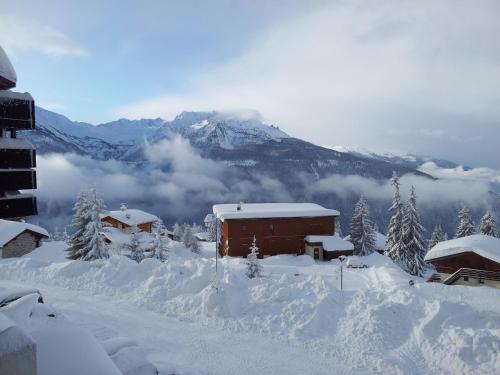 Cozy Duplex La Rosière, proche piste Manessier, vue sur vallée Tarentaise trong mùa đông