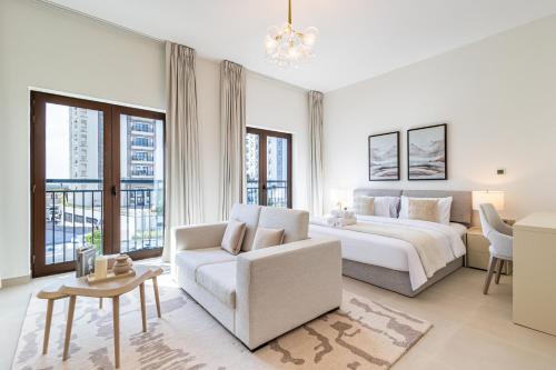 Charming Studio next 5 min walk to Formula 1, Golf Course, and Yas Water World