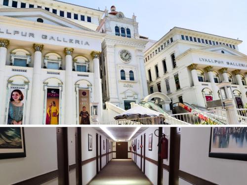 Lyallpur Galleria Mall Apartment, 2 BHK, 2 Bedroom with Living Room, Basement Parking, 24x7 Security