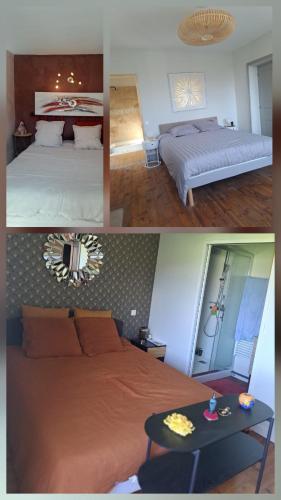 Chambre avec salle de bain privative