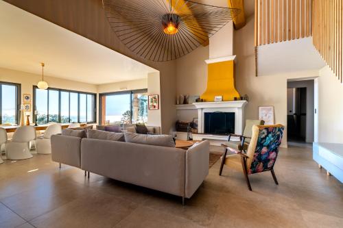 Villa Marie vue mer et piscine privée à Sete