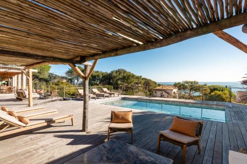 Villa Marie vue mer et piscine privée à Sete